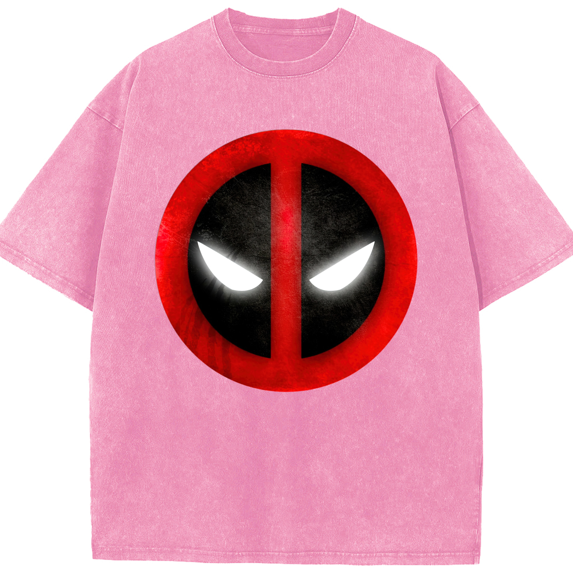 （画像用） Deadpool デッドプール 綿100% ヴィンテージ風 半袖Tシャツ（フロントプリント）